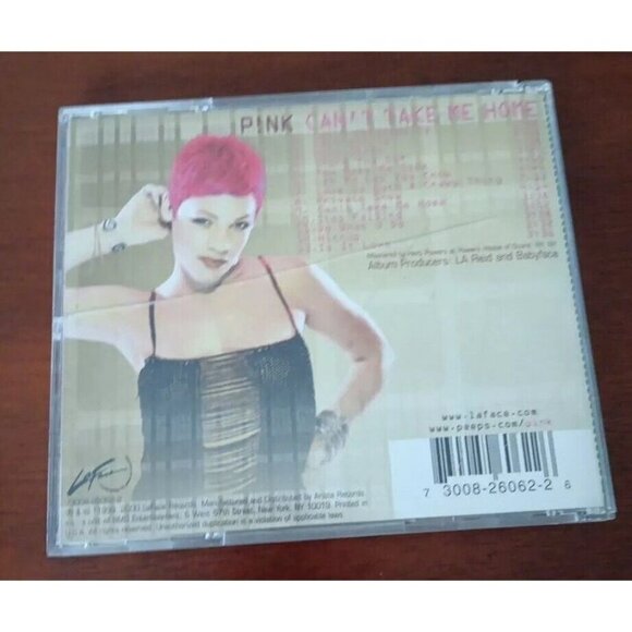 Can't Take Me Home by Pink (CD, 2000) - Picture 2 of 4